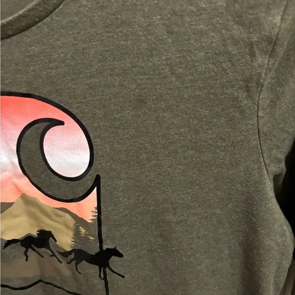 Carhartt girls XL long sleeve tee - Picture 4 of 4